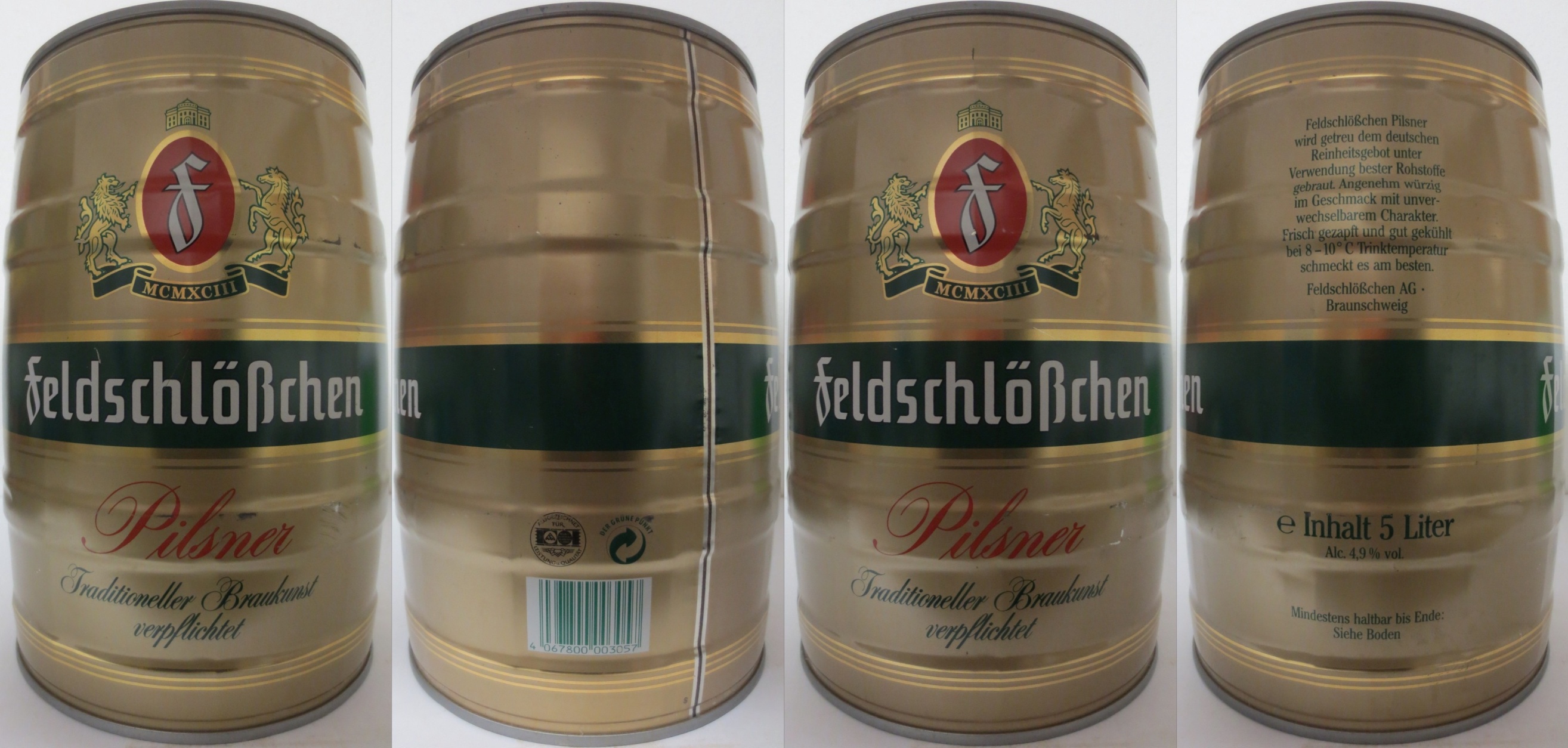 Feldschlösschen Pilsner Traditioneller Braukunst verplichtet (5L) Nr.1 