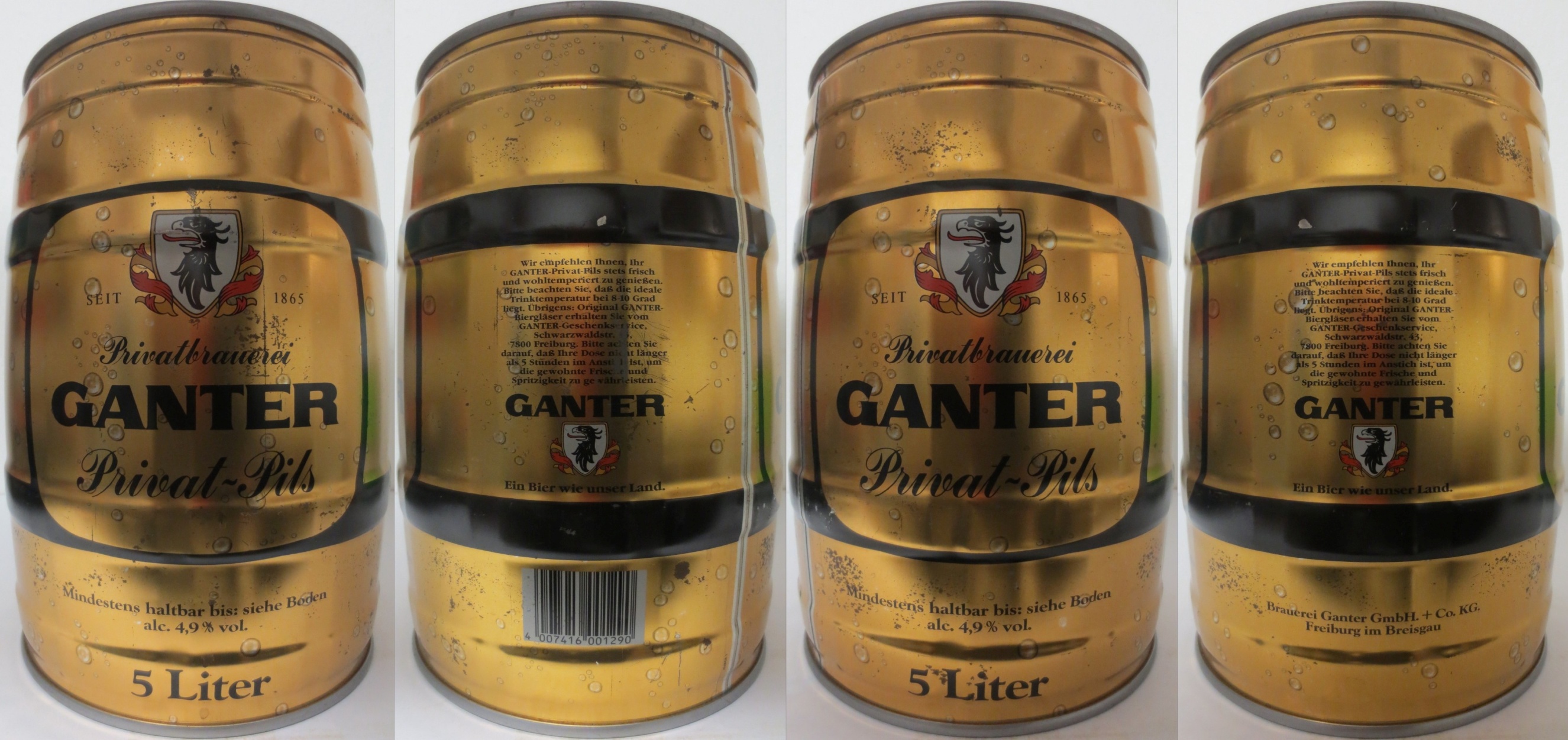 GANTER Freiburg PRIVAT-PILS (5L) Nr.2 