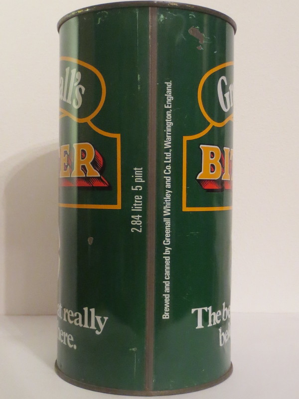 Greenall´s BITTER The beer that really belongs here. (284cl)