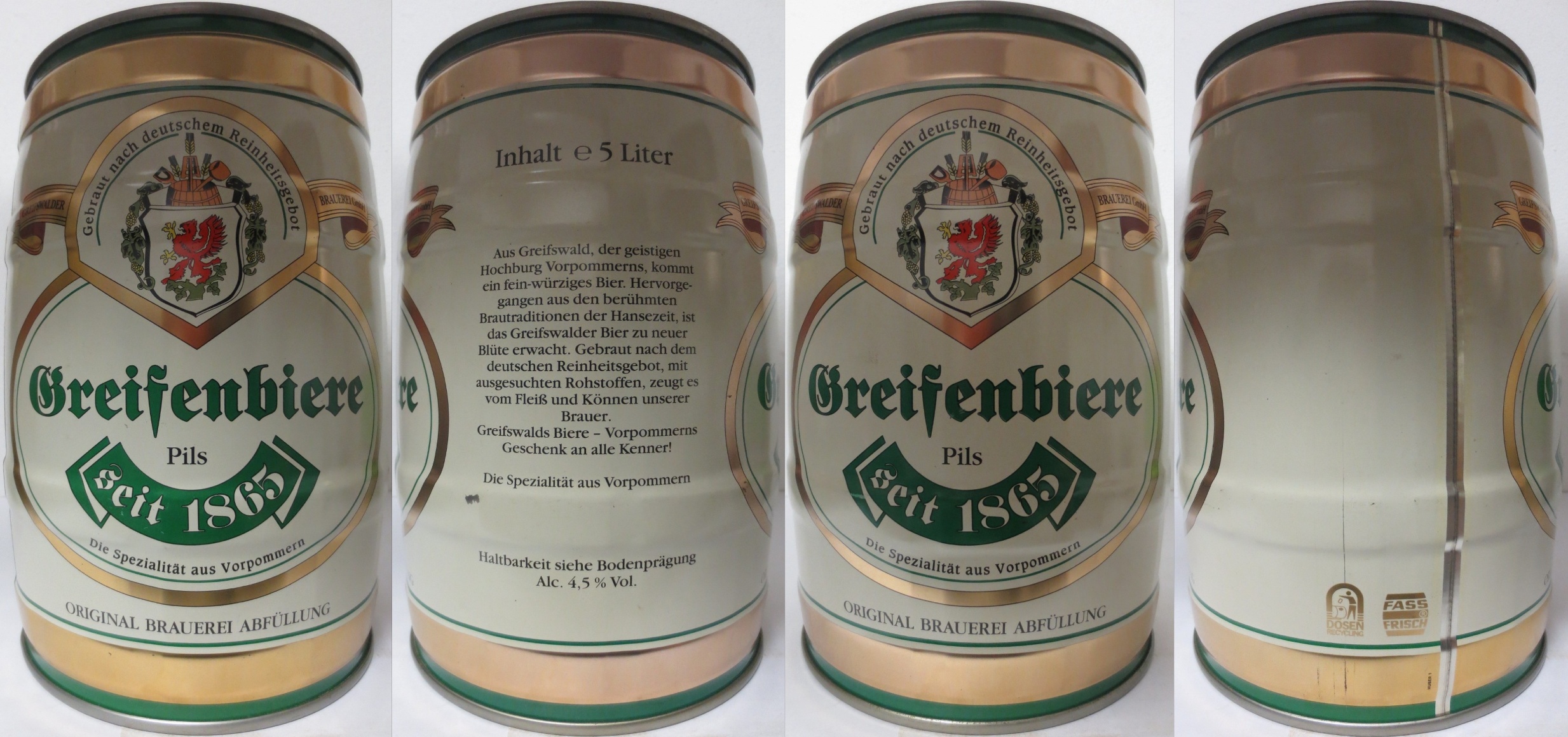 Greifenbiere Pils seit 1865 (5L) Nr.1 