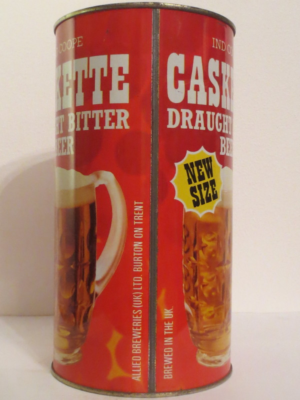 IND COOPE CASKETTE DRAUGHT BITTER BEER NEW SIZE (278cl)