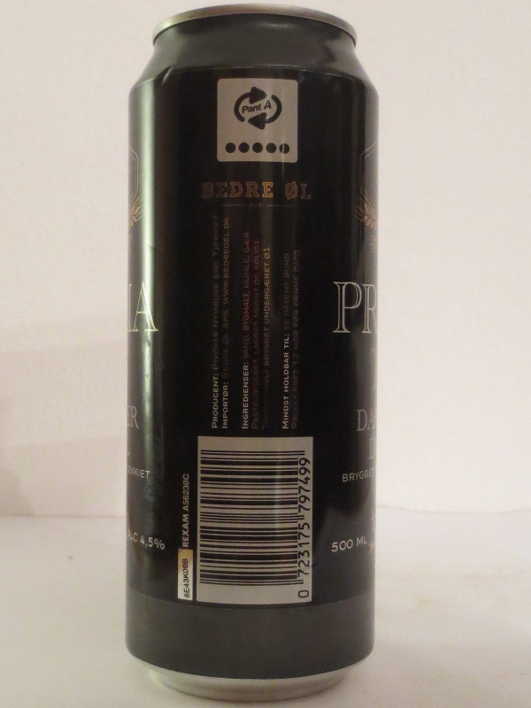 PRAHA Tmavý DARK BEER DUNKEL (50cl) (B/O)