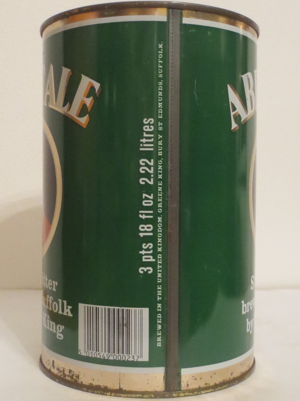 ABBOTALE strong bitter brewed in Suffolk by Greene King (222cl) Nr.2