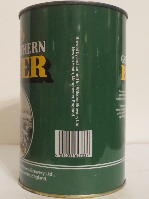 WILSONS GREAT NORTHERN BITTER (222cl) Nr.1