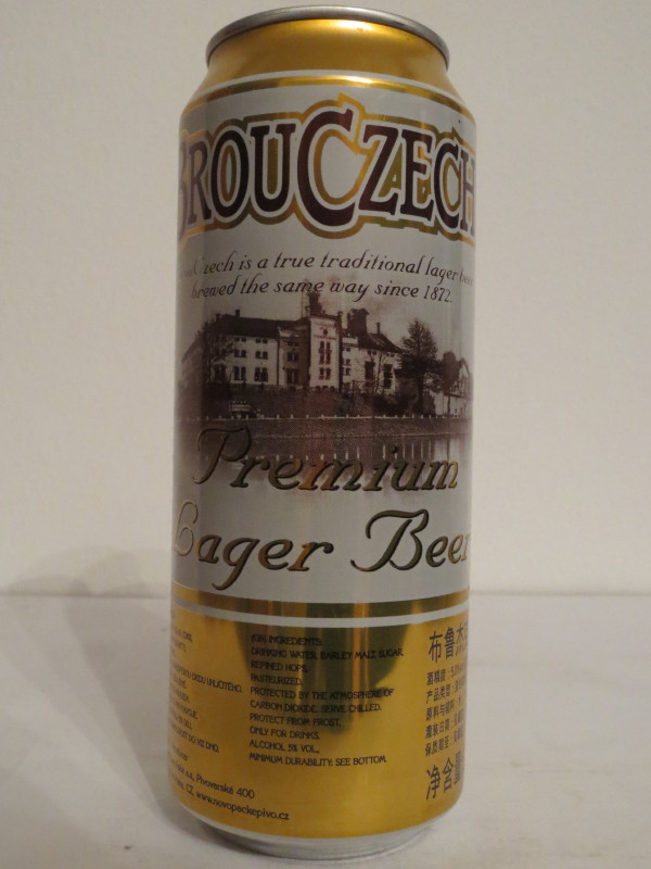 BROUCZECH Premium Lager Beer (B/O) č.1