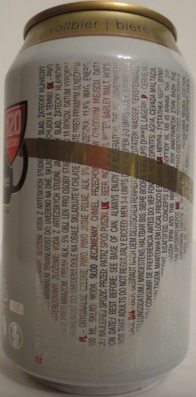 Budweiser Budvar B:ORIGINAL 120 B:STORY (CZ) (33cl) (B/O) č.1