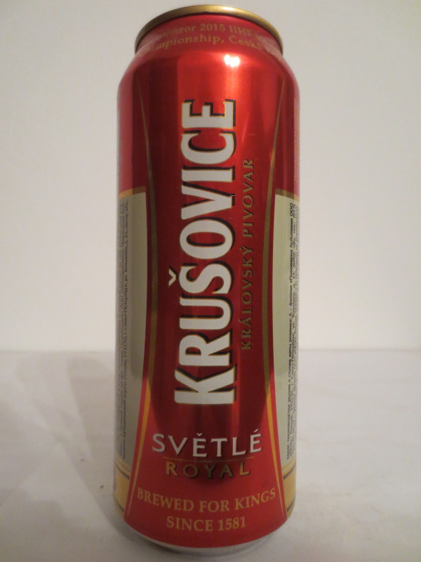 KRUŠOVICE SVĚTLÉ ROYAL 2015 IIHF (50cl) (B/O)