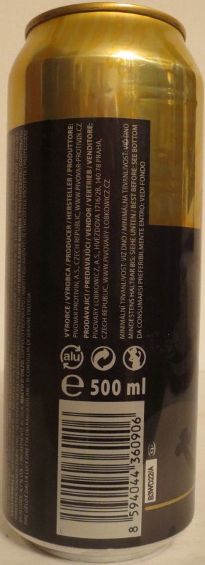 LOBKOWICZ PREMIUM SVĚTLÝ LEŽÁK (50cl) (B/O) č.1