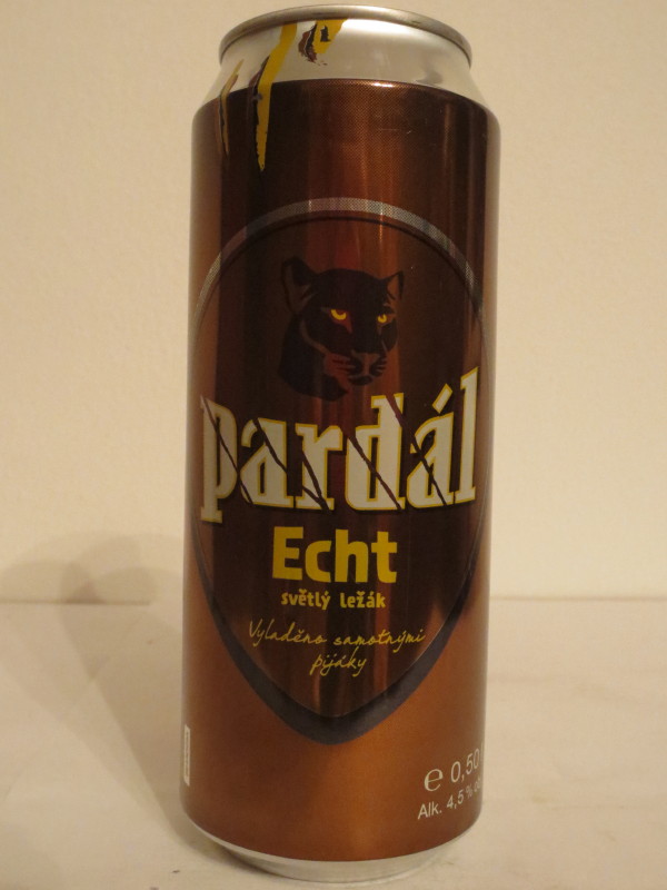 Pardál Echt světlý ležák (50cl) (B/O)