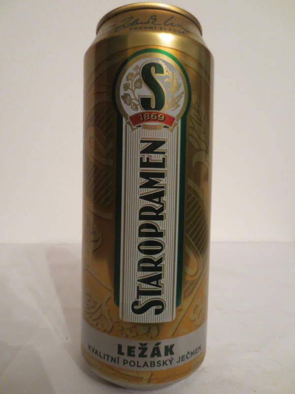 STAROPRAMEN LEŽÁK KVALITNÍ POLABSKÝ JEČMEN (50cl) (B/O)