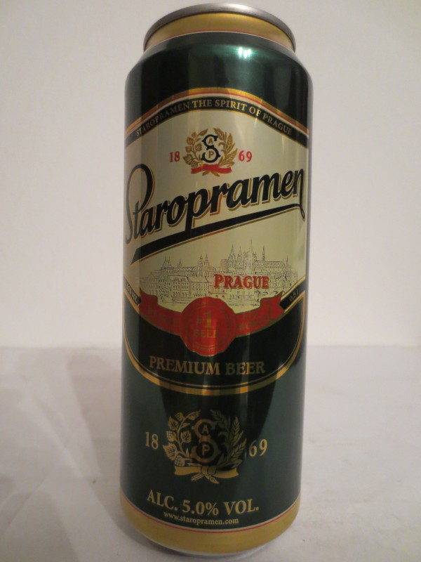 Staropramen PRAGUE PREMIUM BEER (50cl) (B/O)