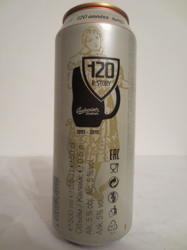 Budweiser Budvar BUDWEISER (50cl) (B/O) 