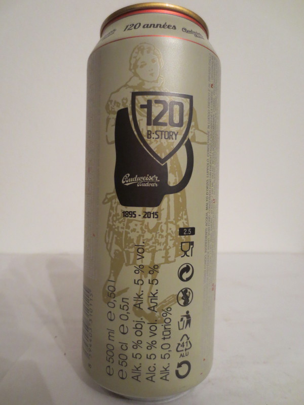 Budweiser Budvar BUDWEISER (50cl) (B/O) 