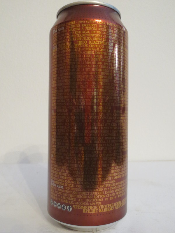Černovar SVĚTLÉ č.1 (50cl) (B/O)