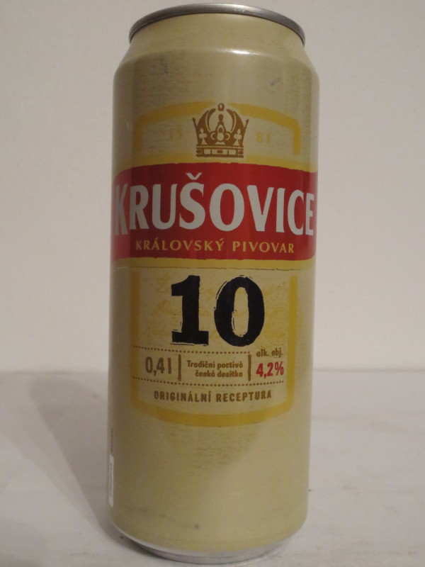 KRUŠOVICE KRÁLOVSKÝ PIVOVAR 10 (40cl) - lesklá verze