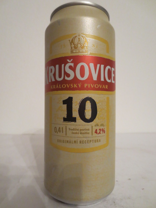 KRUŠOVICE KRÁLOVSKÝ PIVOVAR 10 (40cl) - matná verze č.1