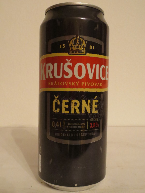 KRUŠOVICE KRÁLOVSKÝ PIVOVAR ČERNÉ (40cl) - lesklá verze