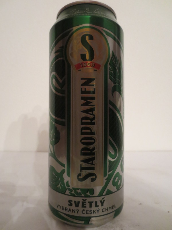 STAROPRAMEN SVĚTLÝ VYBRANÝ ČESKÝ CHMEL (50cl) (B/O)