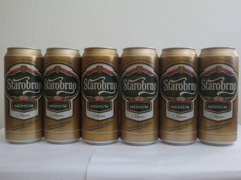 Starobrno MEDIUM Morava kompletní edice KOMETA 2015 (40cl) (B/O)