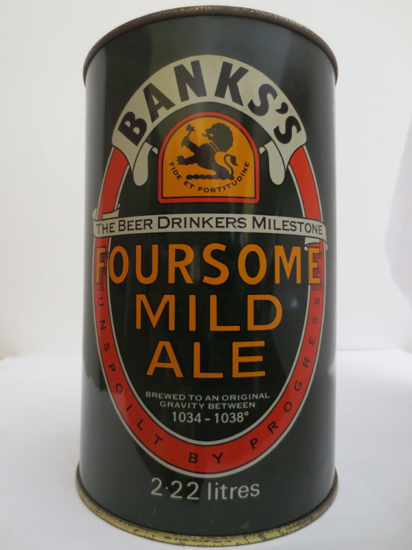 BANKS´S FOURSOME MILD ALE (222cl) Nr.1