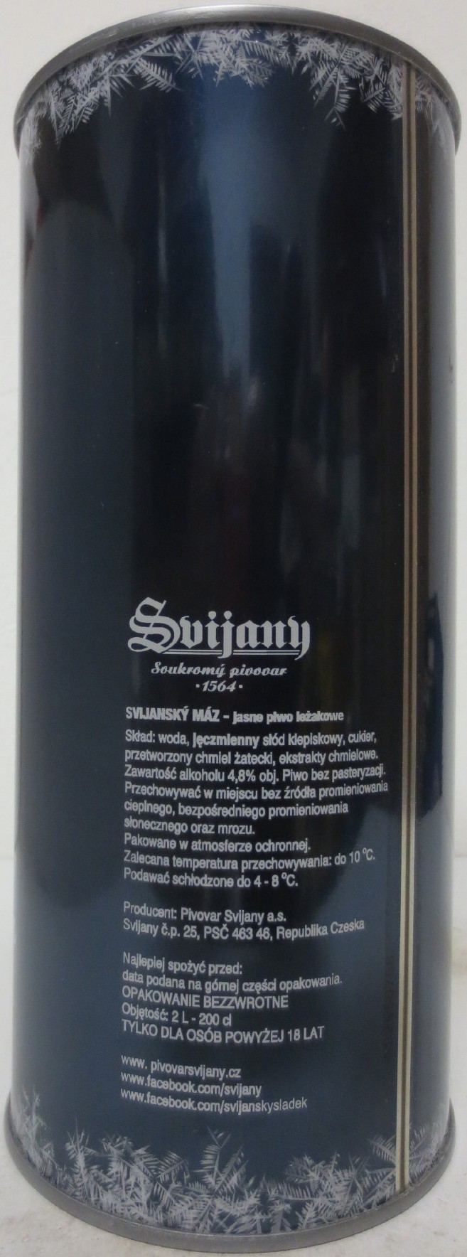 Svijany SVIJANSKÝ MÁZ Piwolej ELIT WIELKI KASTROL 2L 11% (200cl) č.1 