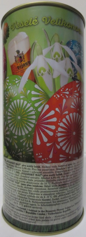 Svijany SVIJANSKÝ MÁZ Veselé Velikonoce Vám přejí Svijany (200cl) č.1