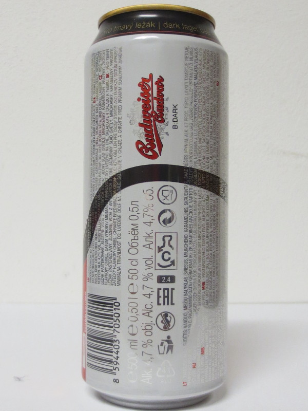 Budweiser Budvar B:DARK Czech Dark Lager (50cl) Nr.2