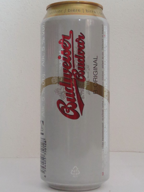 Budweiser Budvar B:ORIGINAL BUDWEISER (50cl)