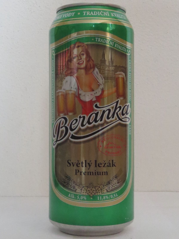 Beraňka Světlý ležák Premium (50cl)