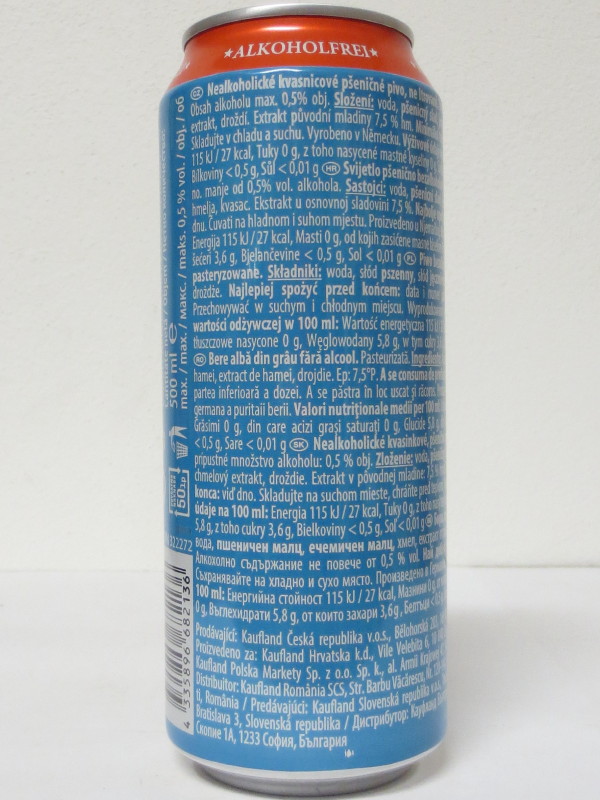 STEPHANS BRÄU Hefe-Weizen NATURTRÜB ALKOHOLFREI (50cl)