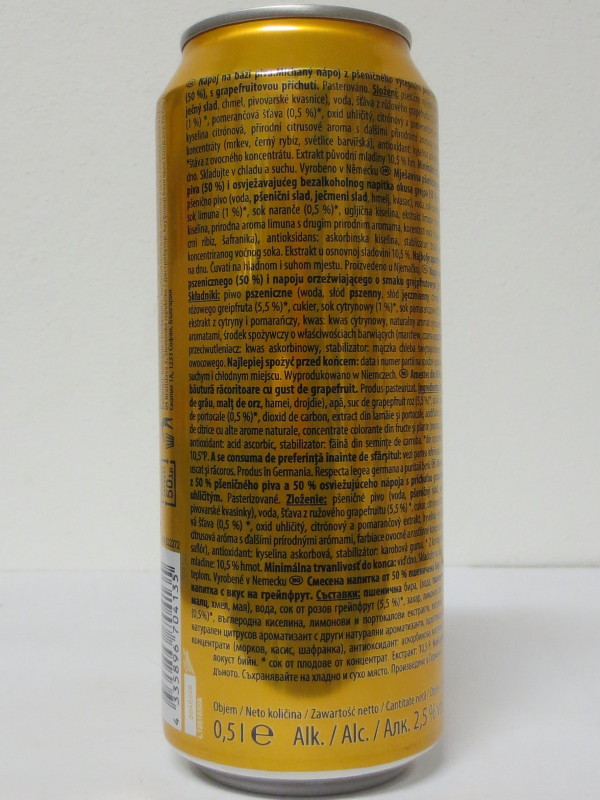 STEPHANS BRÄU Hefe-Weizen GRAPEFRUIT GESCHMAK (50cl)