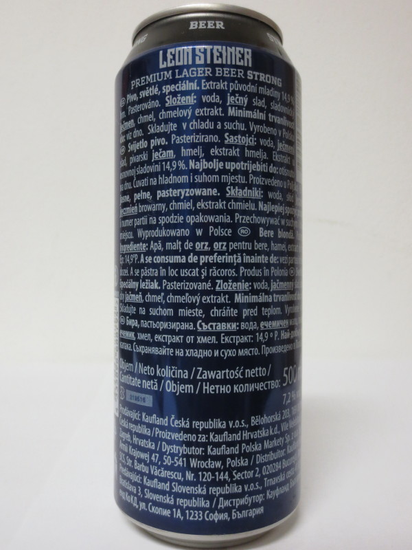 LEON STEINER BEER STRONG (50cl)