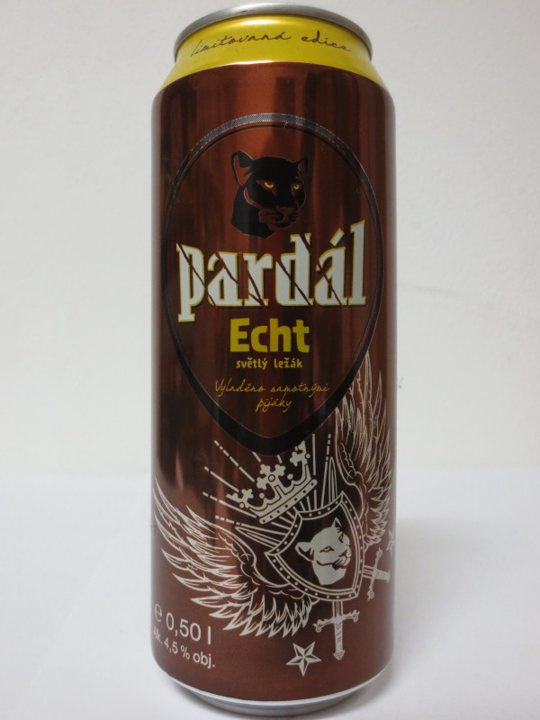 Pardál Echt světlý ležák (50cl)