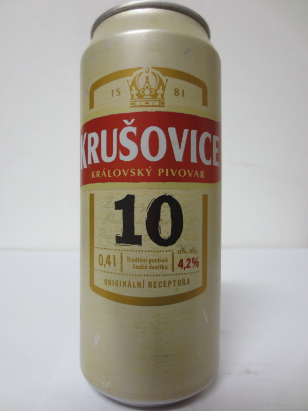KRUŠOVICE KRÁLOVSKÝ PIVOVAR 10 (40cl) - matná verze č.2
