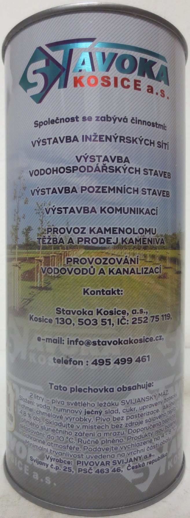 Svijany SVIJANSKÝ MÁZ STAVOKA KOSICE a.s. (200cl) č.1 