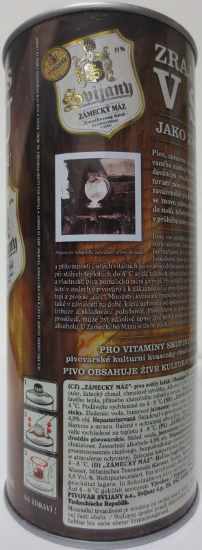 Svijany ZÁMECKÝ MÁZ ZRAJU PRO VÁS V SUDU JAKO ZA STARÝCH ČASŮ (200cl) č.1