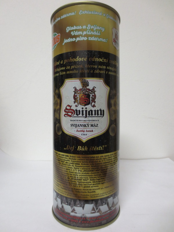 Svijany SVIJANSKÝ MÁZ Světlý ležák ŠŤASTNÉ A VESELÉ (250cl)