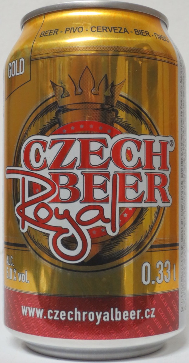 CZECH BEER Royal www.czechroyalbeer.cz (33cl) (B/O)