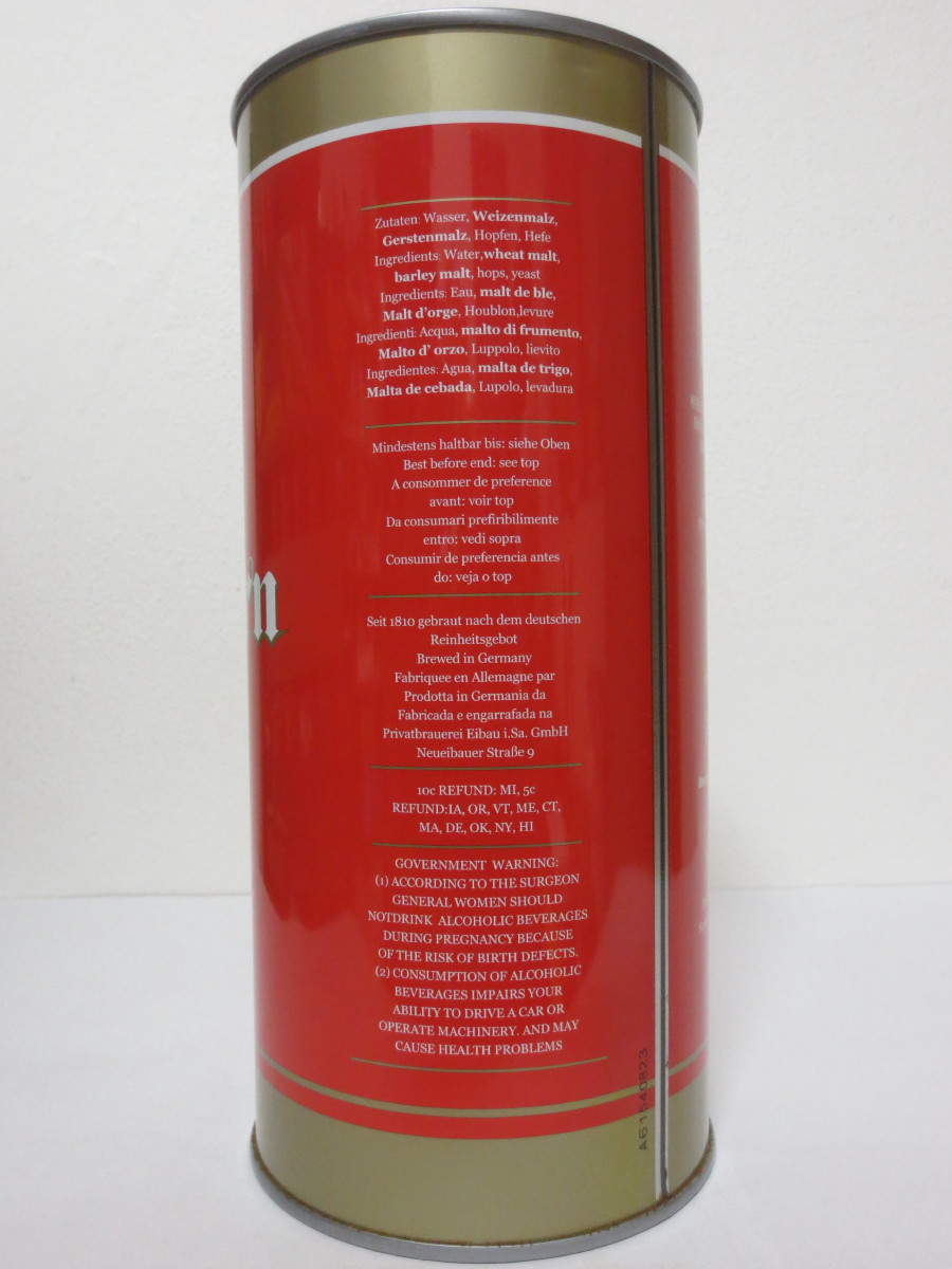 Hohenzoller Premium QUALITY HEFEWEIZEN FROM GERMANY (200cl)