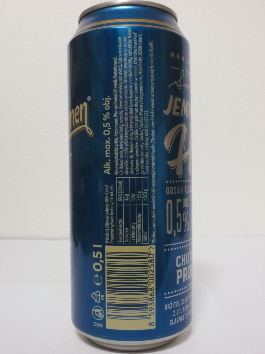 Staropramen - Nealko - kompletní série 2017 (50cl) (B/O)