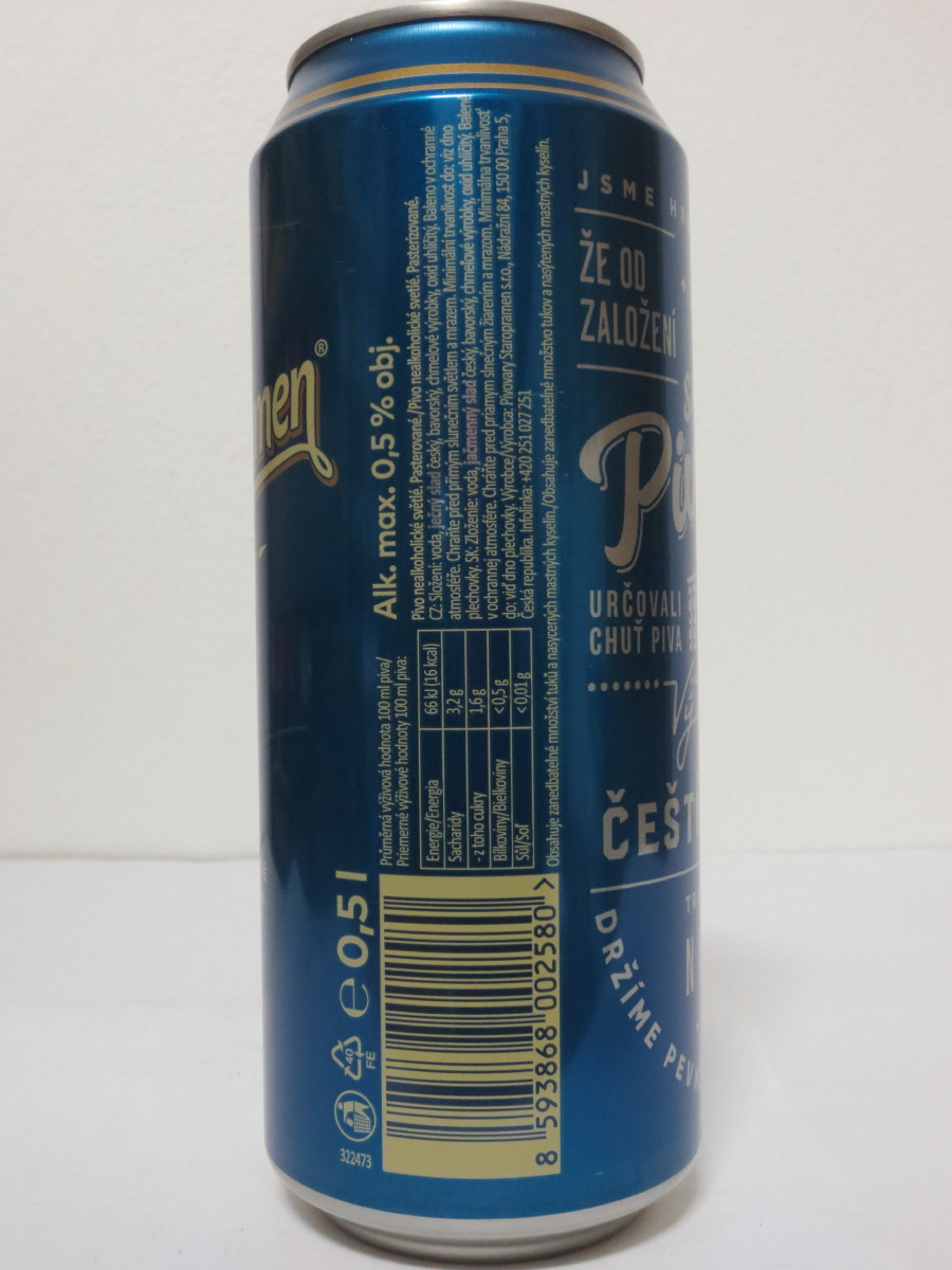 Staropramen - Nealko - kompletní série 2017 (50cl) (B/O)