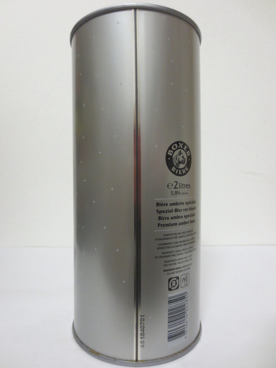 BOXER BIÉRE DE FETE (200cl)