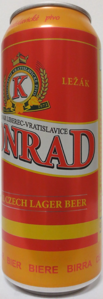 KONRAD ORIGINAL CZECH LAGER BEER (50cl) (B/O)