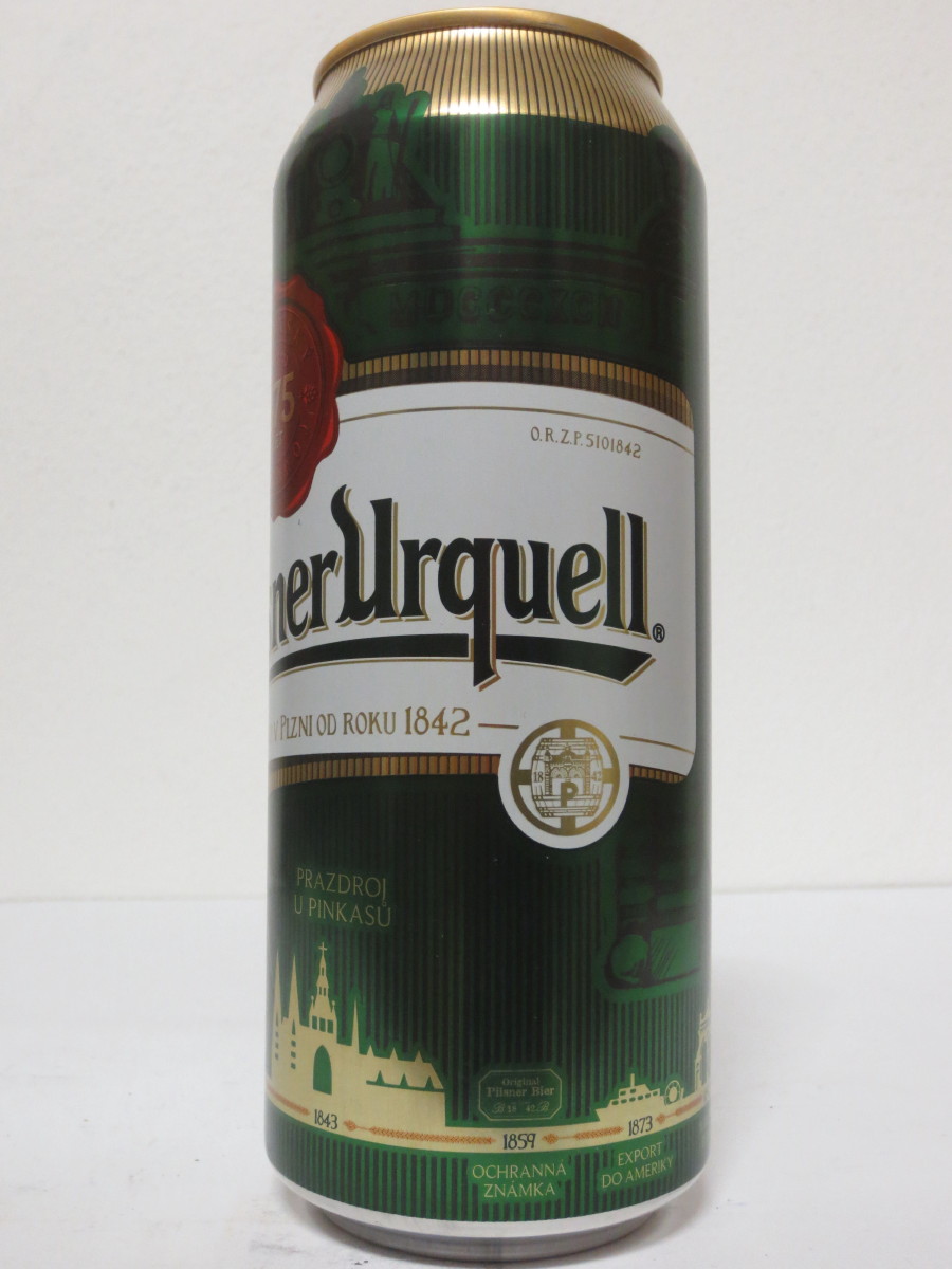 Pilsner Urquell 175 let - série 2017 - 1843 PRAZDROJ U PINKASŮ (50cl) (B/O)