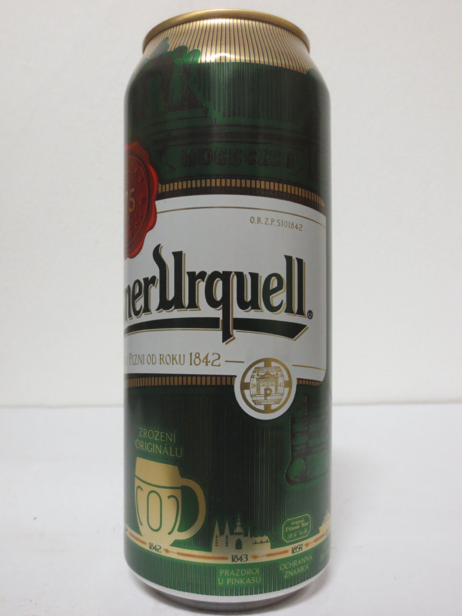 Pilsner Urquell 175 let - série 2017 - 1842 ZROZENÍ ORIGINÁLU (50cl) (B/O)