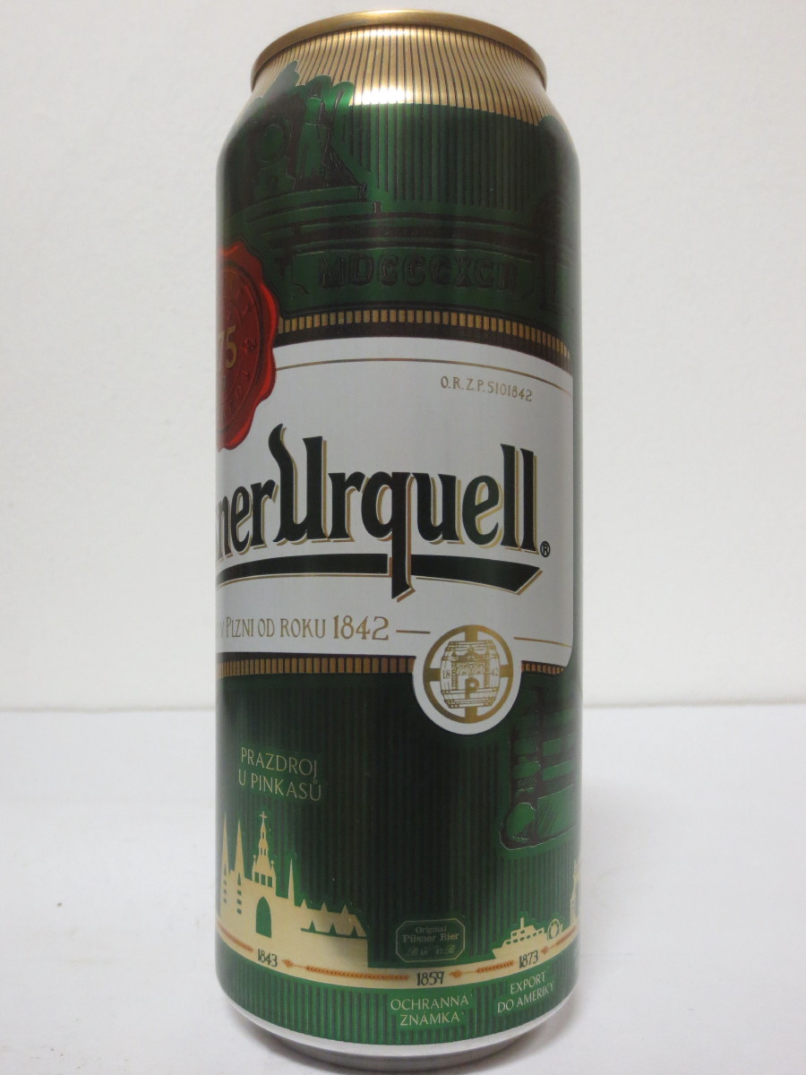 Pilsner Urquell 175 let - série 2017 -  1843 PRAZDROJ U PINKASŮ (50cl) (B/O)