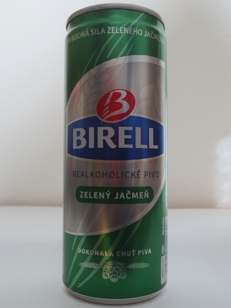 BIRELL NEALKOHOLICKÉ PIVO ZELENÝ JEČMEN (25cl) (B/O)