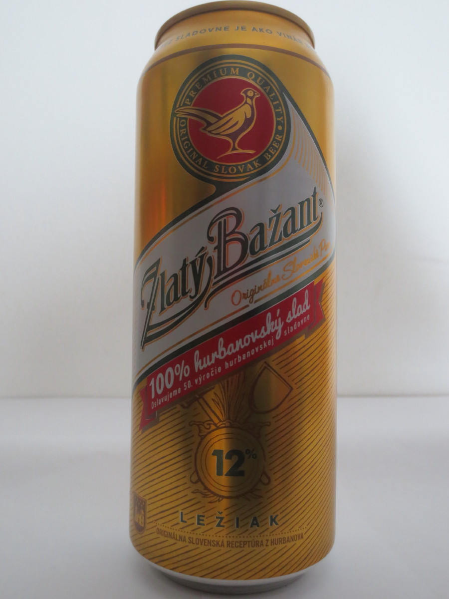 Zlatý Bažant 12% LEŽIAK 100% hurbanovský slad (50cl) (B/O)