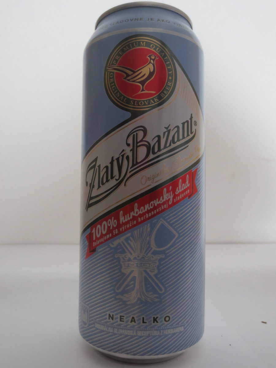 Zlatý Bažant NEALKO 100% hurbanovský slad (50cl) (B/O)