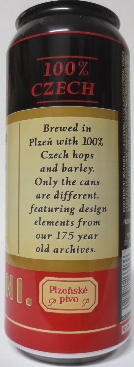 Urquell PLZEŇ-PILSEN Založen v Plzni (50cl) (T-O)
